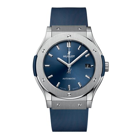 Hublot Classic Fusion Titanium Blue 45 511.NX.7170.RX Price, 